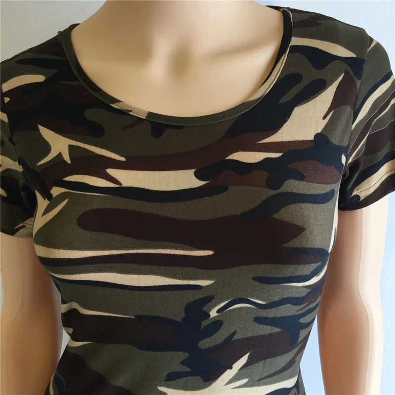 Женское модное камуфляжное облегающее платье индивидуальный ночной магазин с