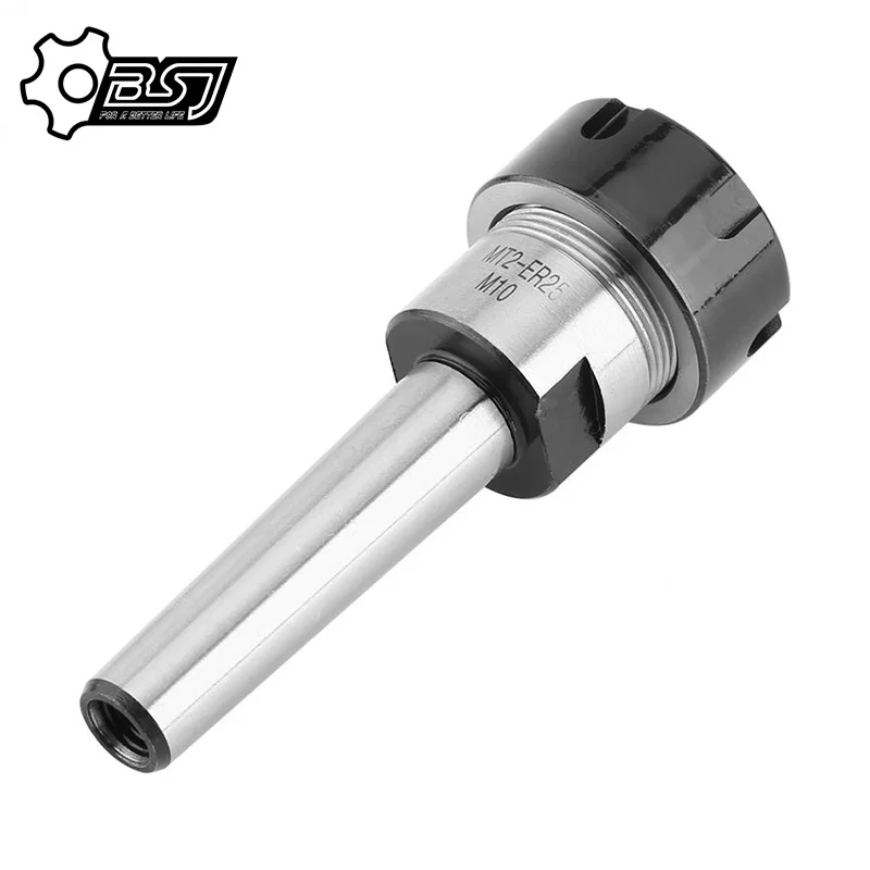 

CNC Milling Collet Chuck ER25 MT2 M10 Taper Collet Chuck Holder Face Milling Arbor Adapter for CNC Milling Tools