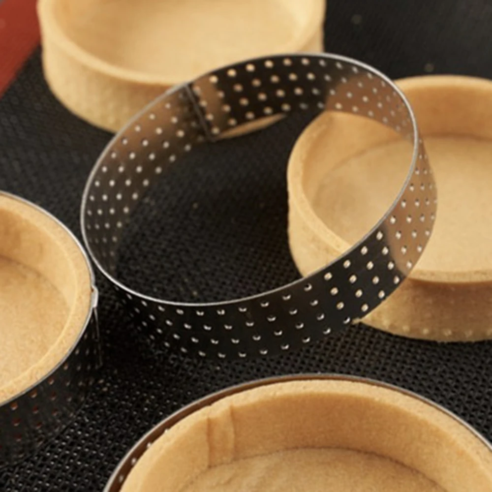 Новый 8 даже круглый мусс форма моделирование крем торт украшение формы круглая