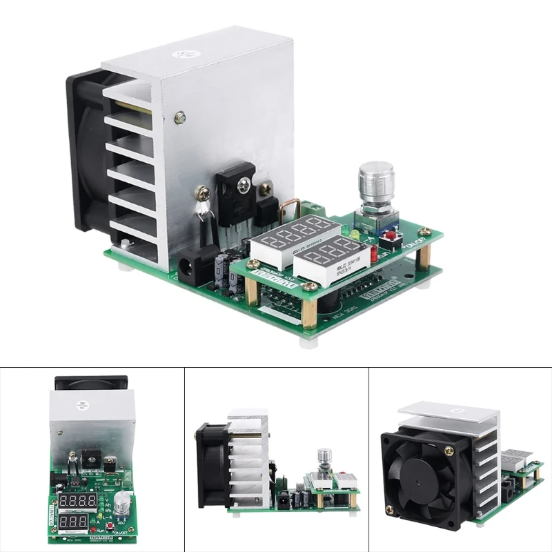

Upgraded 110W 30V Constant Current Electronic Load CC Discharge Battery Capacity Tester 0.10-9.99A 0.9-28.0V