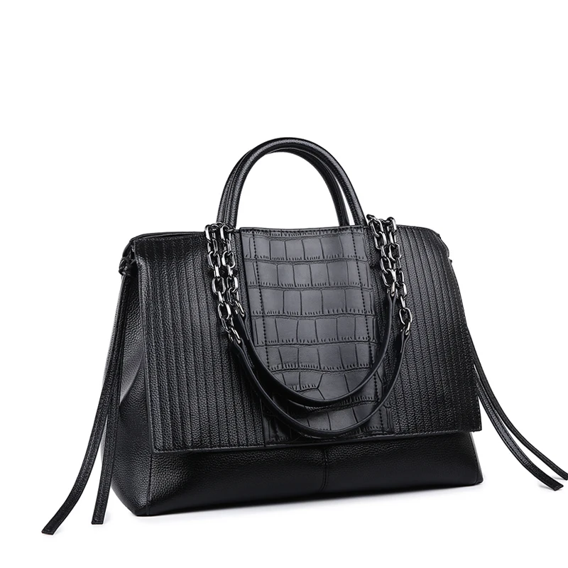

Real Leather Stone Pattern Crossbody Bag for Women 2021 Fashion Popular Large Capacity Ladies Hanbags and Purses Famous Brand cc