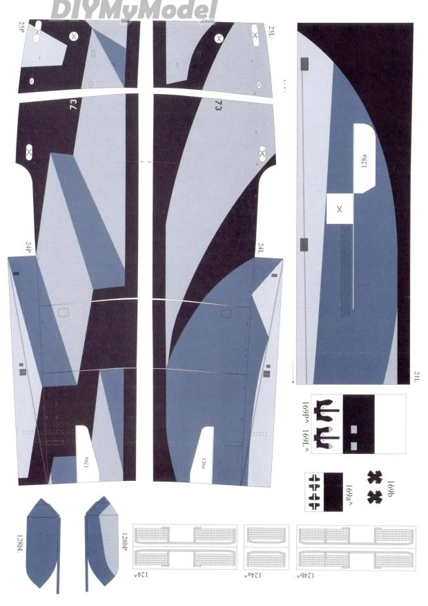 DIYMyModeI-portaaviones de escort Bay cve-73, modelo de papel artesanal, rompecabezas de juguete hecho a mano, regalo, utillaje de pel&iacute;cula, 1:200-2