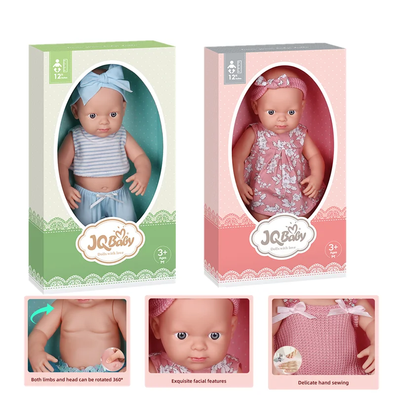 Кукла шарнирная силиконовая 12 дюймов 34 см|Куклы| |