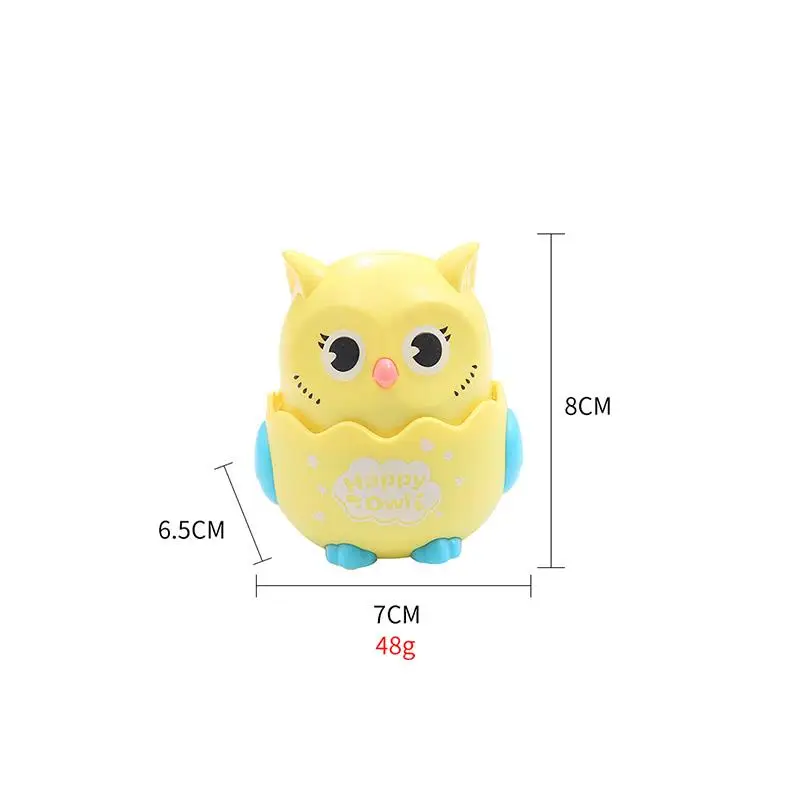 Милые игрушки для домашних животных в форме совы механическая скользящая