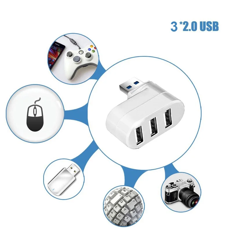 BKSCY usb хаб 3 Порты и разъёмы USBHub 2 0 Высокое Скорость разветвитель с несколькими