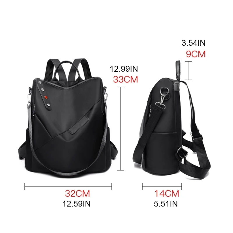 

J60D Backpack Purse for Women Fashion Handbags Shoulder Bags Anti-theft Rucksack