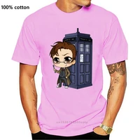 youth cartoon tops t shirts usaukeu larger size 3xl doctor who space time craft new t shirt 100 cotton nice funny t shirts