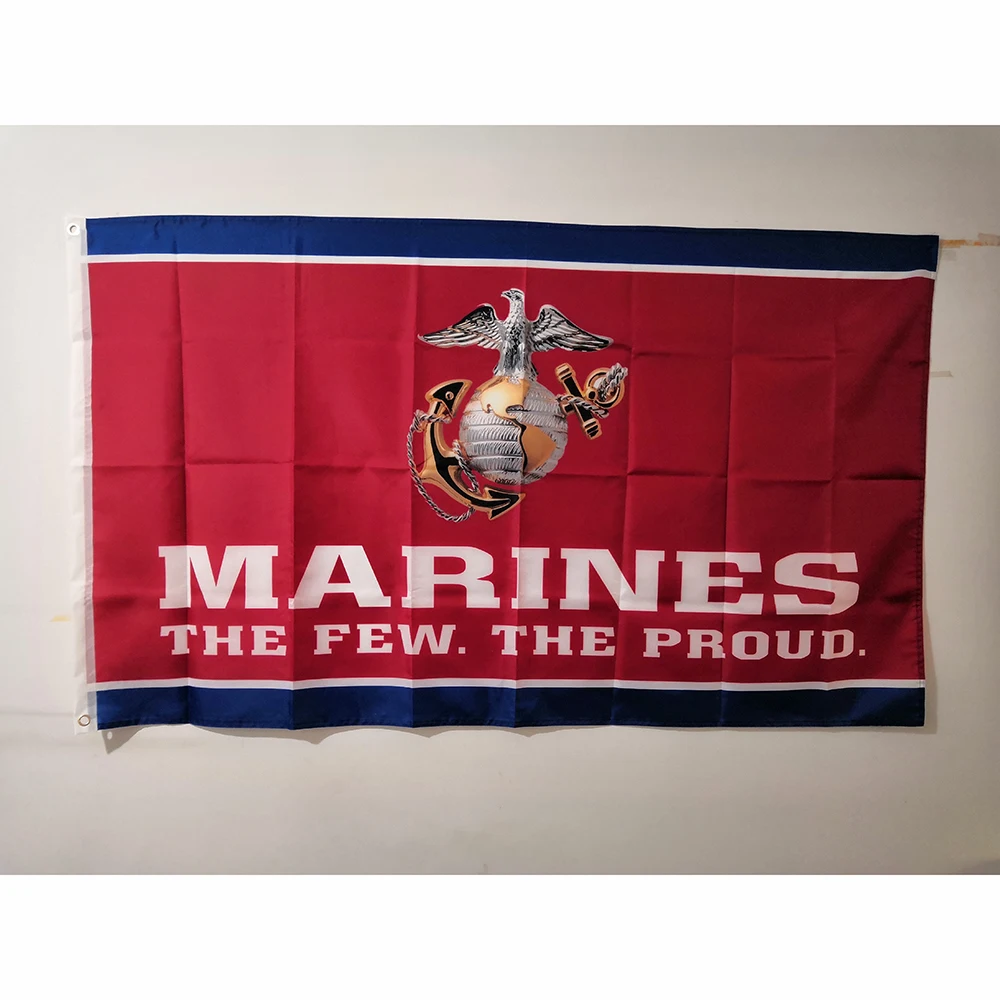 Лидер продаж подвесной баннер из полиэстера с изображением морских сил США