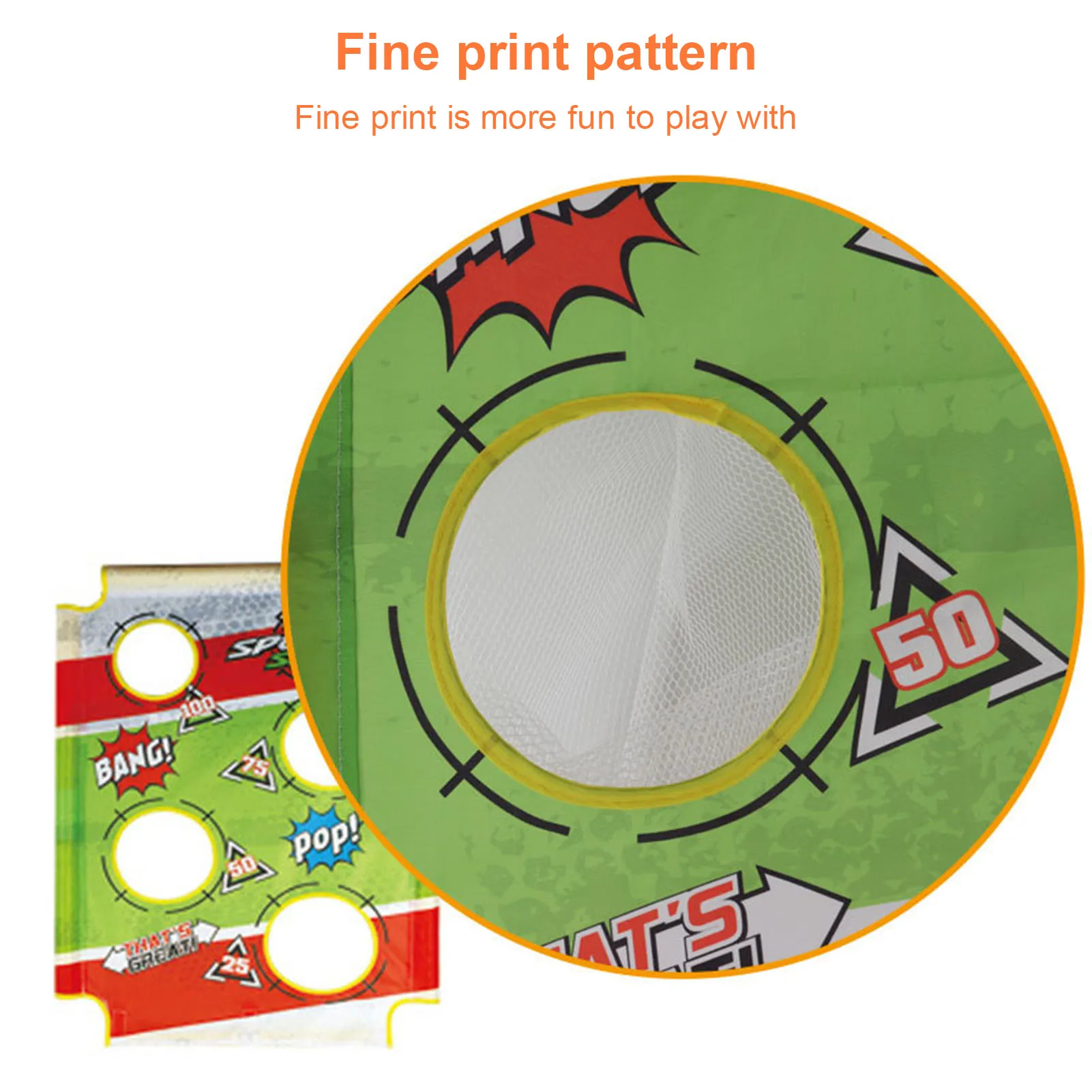 

Football Goal Shooting Game Toy Gun Set Outdoor Sports Parent-child Interactive Toy With Vertical Shooting Target 6 Foam active