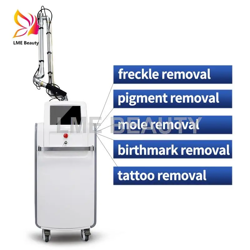 

Picosecond Machine 532nm 755nm 1064nm Tattoo Removal Pigment Freckle Remove Acne Scar Treatment ND Yag Carbon Peel