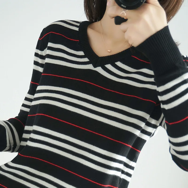 

Sweater Woman 2020 new autumn and winter long sleeves with a slim bottom blouse half turtleneck sweater SBH215-SBH220