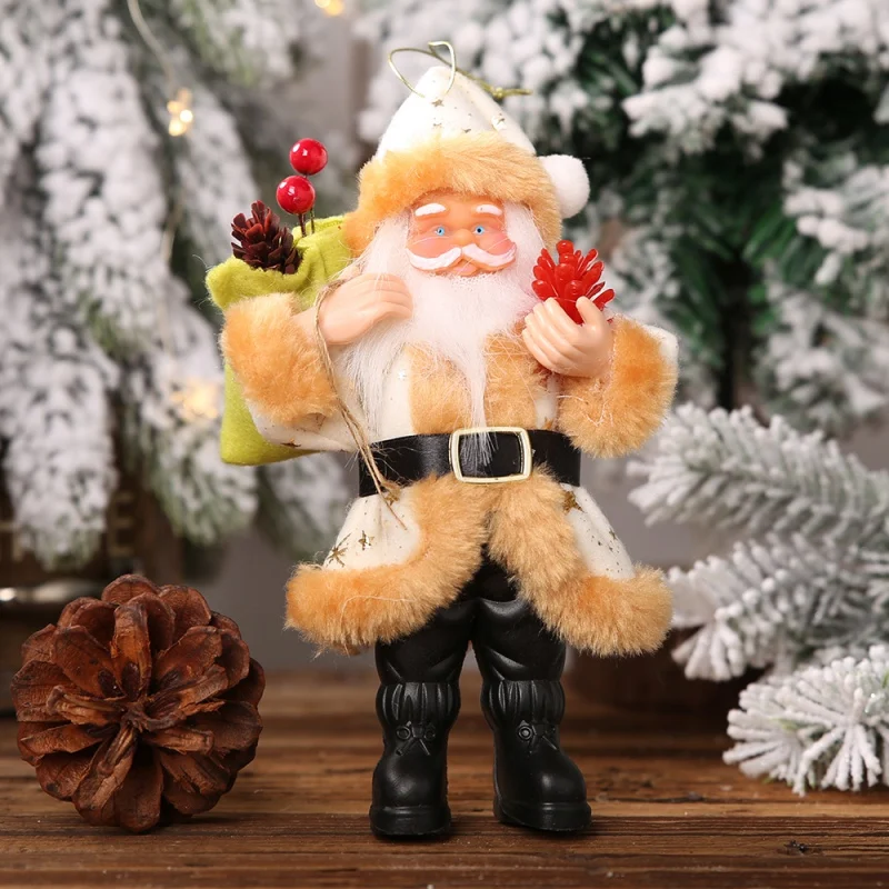 

Resin Santa Claus Doll Santa Claus Ornament Christmas Festive Party Gift