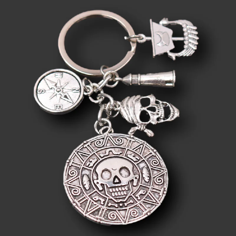 1 шт. брелок в стиле хип-хоп для ключей с пиратским кораблем | Украшения и