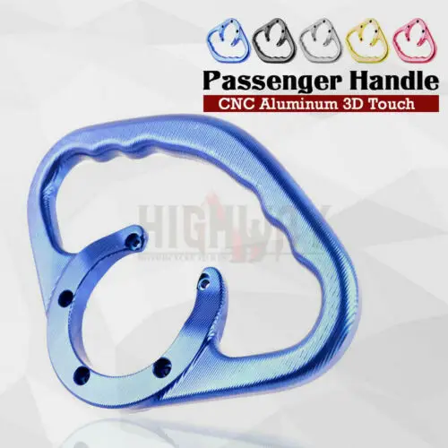 

Motorcycle CNC Passenger Handgrips Hand Grip Tank Grab Bar Handles Armrest for SUZUKI GSX-S 750 GSX-S750 GSX-S1000 2015-2020