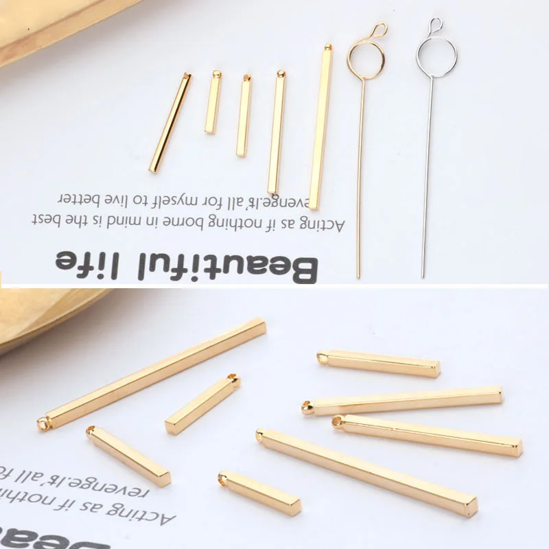 10 шт. простые висячие серьги палочки с кисточками Diy ручной работы украшения