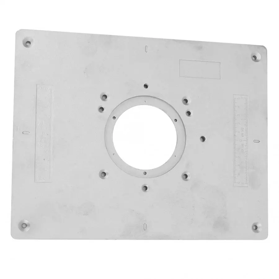 Деревообрабатывающий фрезерный стол из алюминиевого сплава вставная пластина с