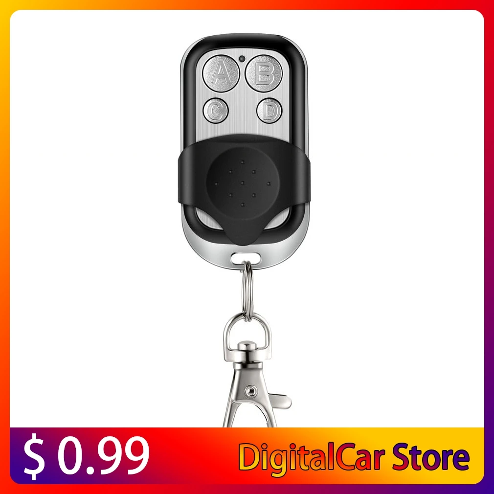 

433 МГц RF 4-канальный клонирование Дубликатор duplo и Брелок дистанционного обучения электрические гаражные двери контроллер IC модель 2262 2260 1527 ...