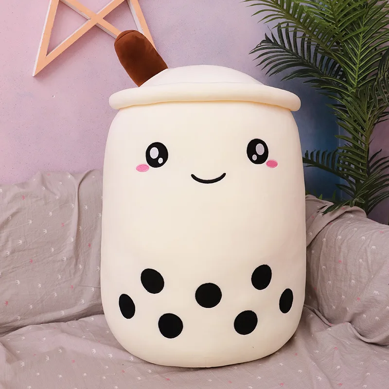 

Creative Simulation Cute Funny Doll Squishmallow Pearl Milk Tea Cup Body Pillow Plush Toy Cushion Creative Sofa Home Decoration