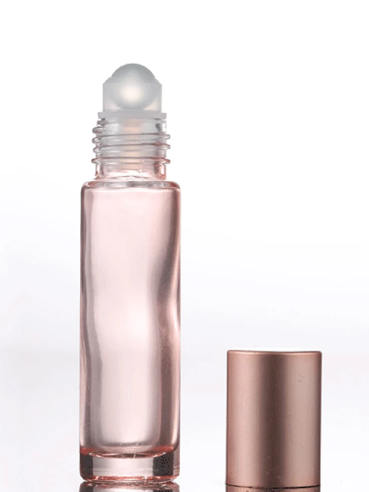 10 мл 5 шт./лот розовый камни роликовая бутылка эфирного масла драгоценных камней