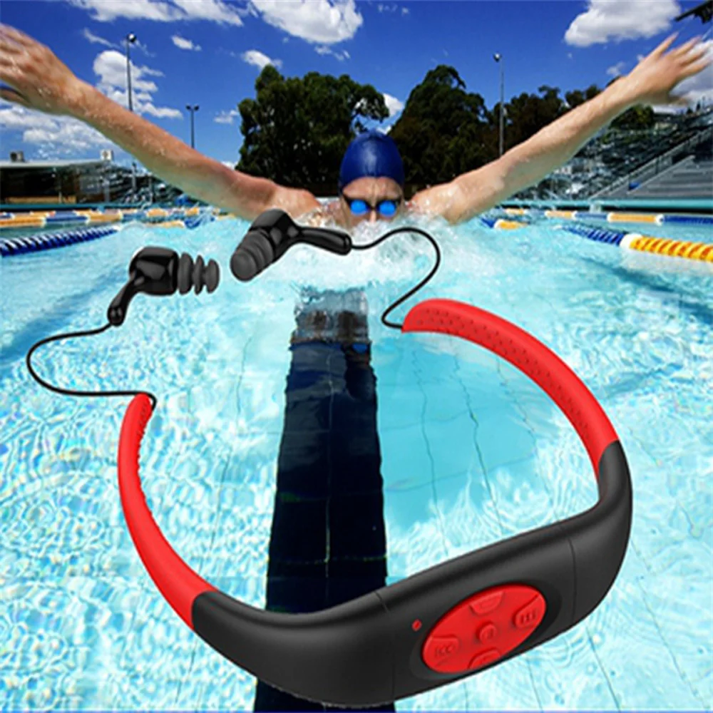 Новейшая Водонепроницаемая Bluetooth-гарнитура для плавания серфинга дайвинга
