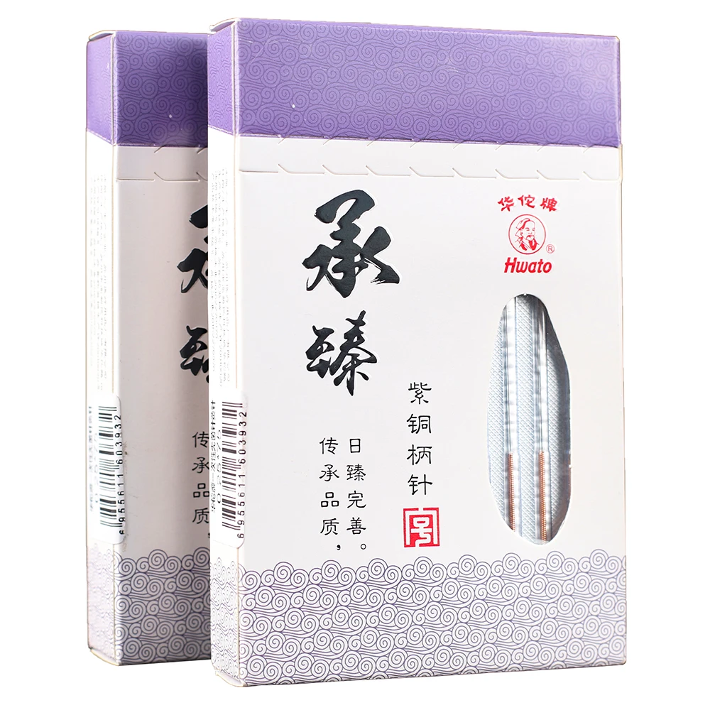 500 шт. одноразовые иглы для иглоукалывания Медь ручки без трубки|acupuncture needles