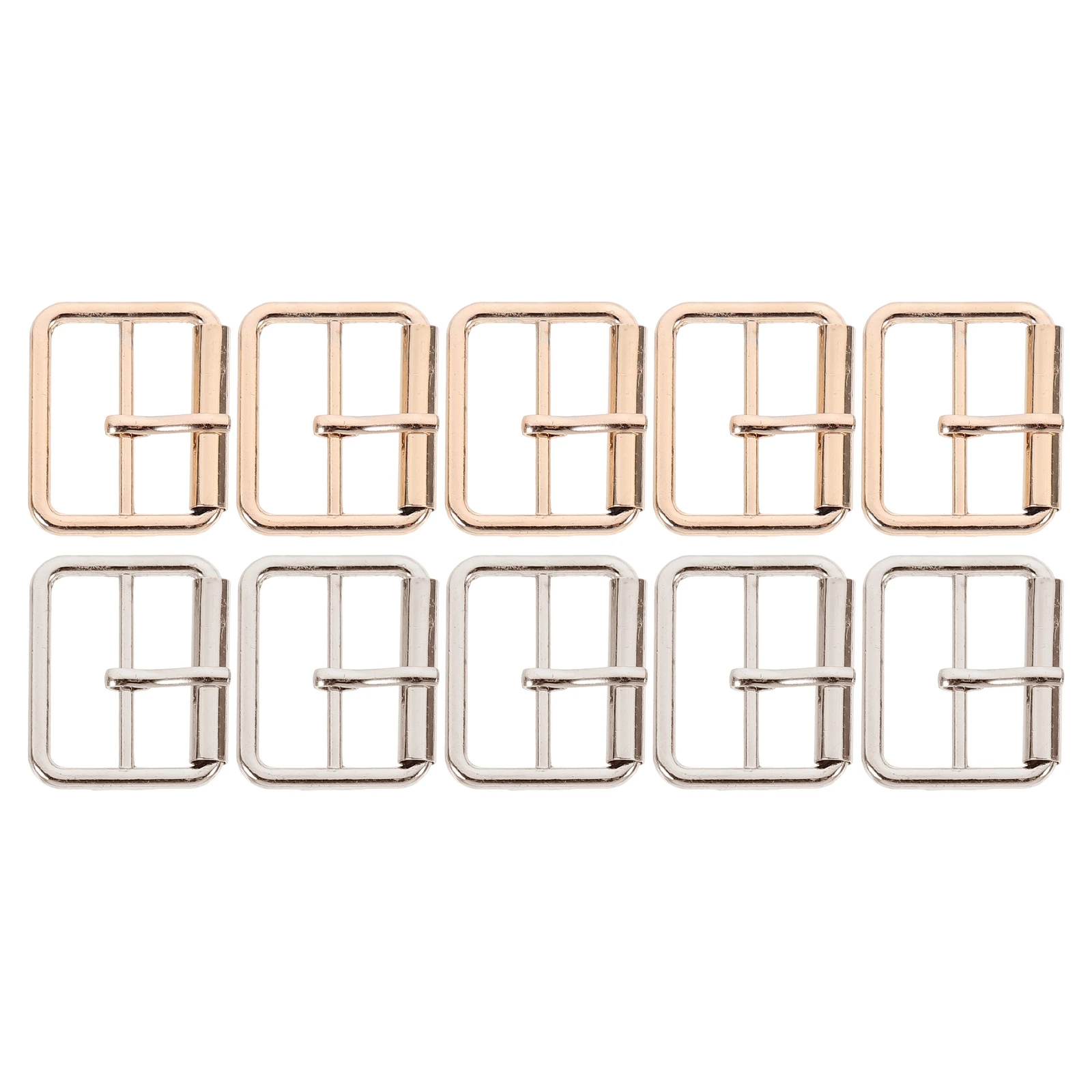 

10pcs DIY Leather Craft Zinc Alloy Buckle Center Bar Buckle Men's Belt Buckle