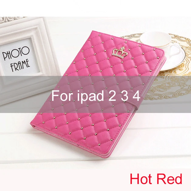 For ipad 2 3 4 Essidi Модный чехол для IPad 2, 3, 4 5 6 Smart Auto Wake Sleep PU кожаный чехол для планшета для IPad 2, 3, 4 5 6 для женщин девочек - Цвет: For ipad 2 3 4