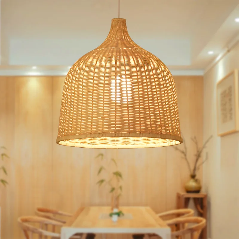 Prezzo A Sud Est Asia Rattan Arte Lampadario Ristorante Lanterna Lampada Creativa Sala Interna Decorazione Luci Rattan Lampadario