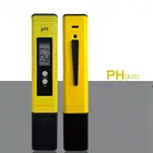 PH-метр цифровой с ЖК-дисплеем, точность 0,1, для аквариума, бассейна, воды, вина, мочи, автоматическая калибровка