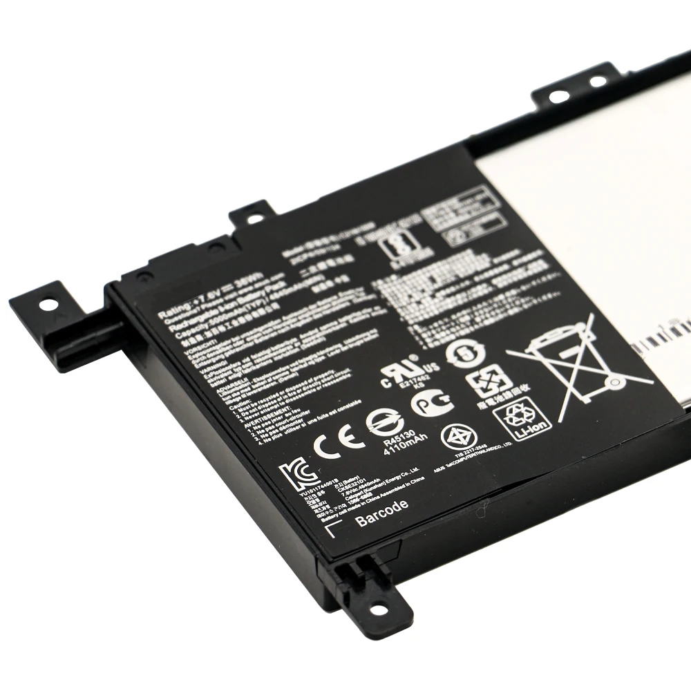 Новый ноутбук батарея C21N1509 для ASUS X556UA X556UB X556UF X556UJ X556UQ X556UR X556UV A556U FL5900U F556UA K556U K556UA