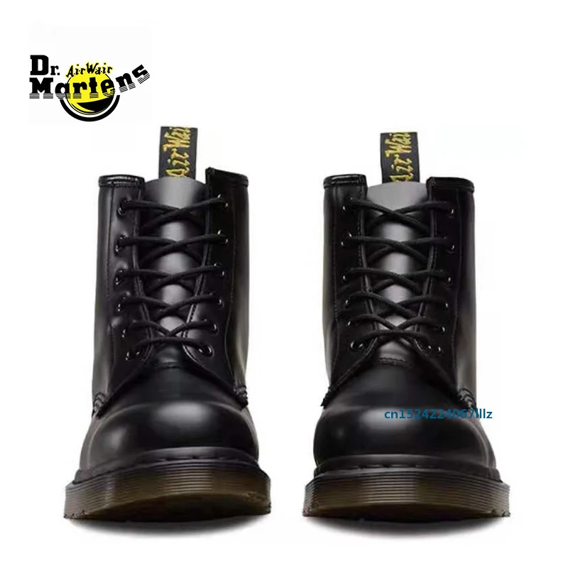 Мужские и женские полуботинки Dr.Martens 6 Eyes Doc Короткие унисекс Нескользящие из
