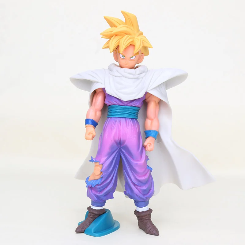 23cm MSP Dragon Ball Z Master Stars Piece Son Goku Manga Dimension gohan Super Saiyan Vegeta PVC dragonball Action Figures model toy - Цвет: 23cm