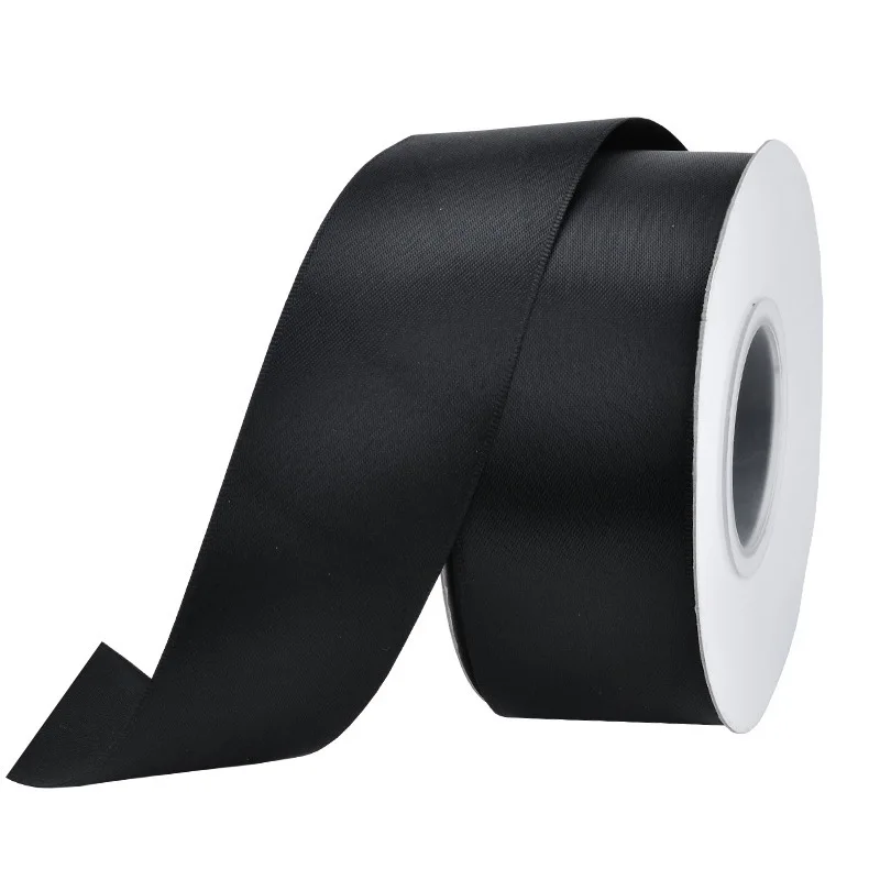 (5yards/lot/color) black and white satin ribbon wedding party decoration grosgrain handmade craft material | Дом и сад