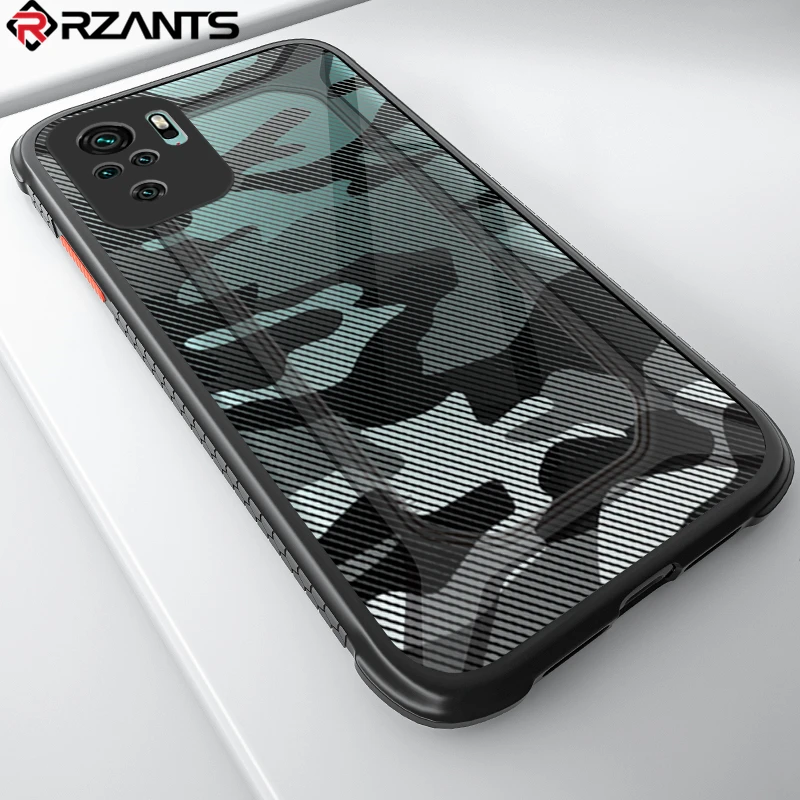 Чехол Rzants для Xiaomi Redmi Note 10 10S Pro Max мягкий чехол с единорогом камуфляжная задняя