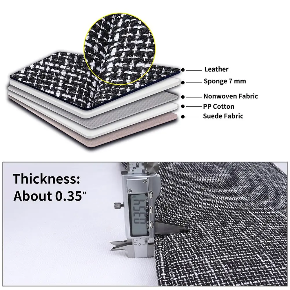 

Car Front Seat Cover Universal Nonslip Linen Seat Cover Comfy Seat Protector Universal for Cars Trucks