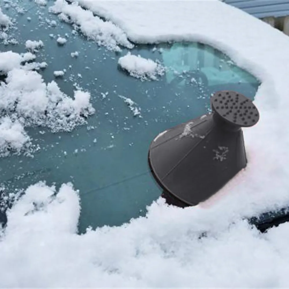 Car Windshield Scraper Remove Snow Shovel Funnel for renault scenic passat fiat 500x mitsubishi outlander Vesta lada accessories |