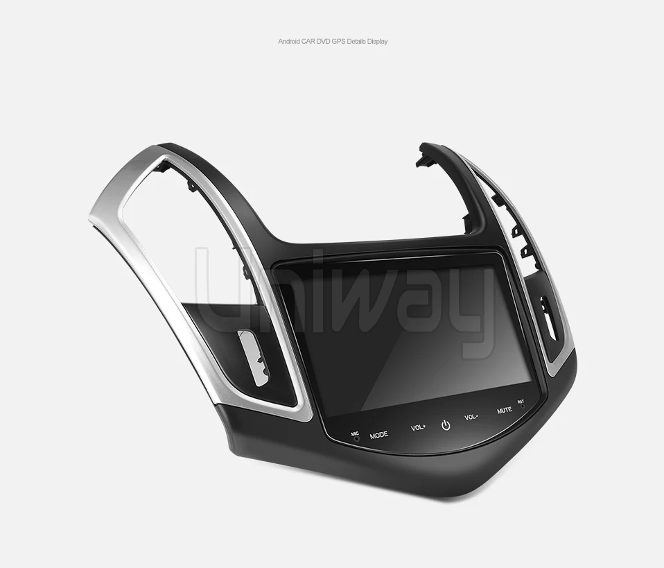 Uniway AXKLZ8071 2 din android 9.0 car dvd for Chevrolet Cruze 2013 car radio gps navigation with steering wheel