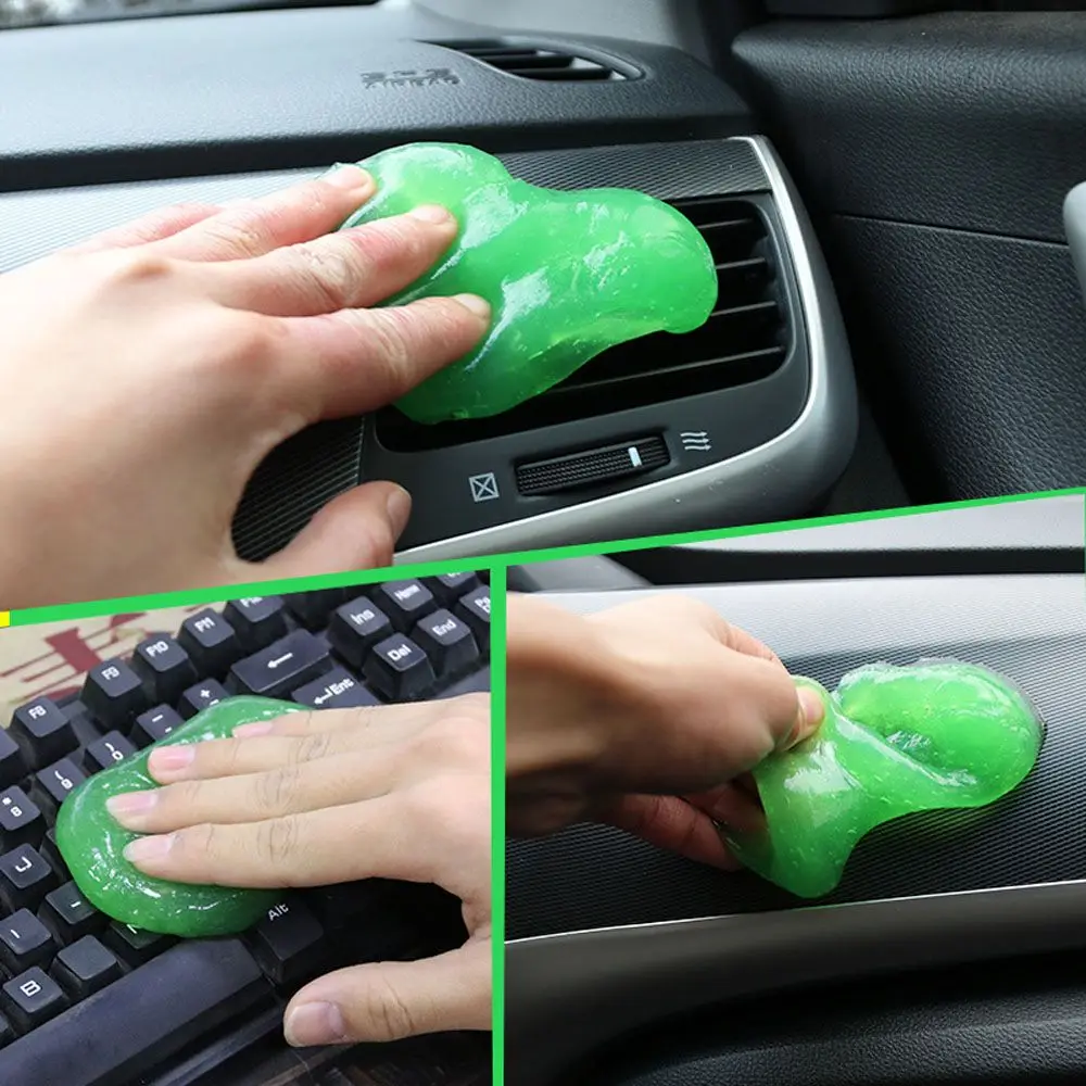 1pc Car Cleaner Glue Panel Multifunction Laptop Air Outlet Remover Tool Dashboard Dust Gel Magic Mud Cleaning | Автомобили и