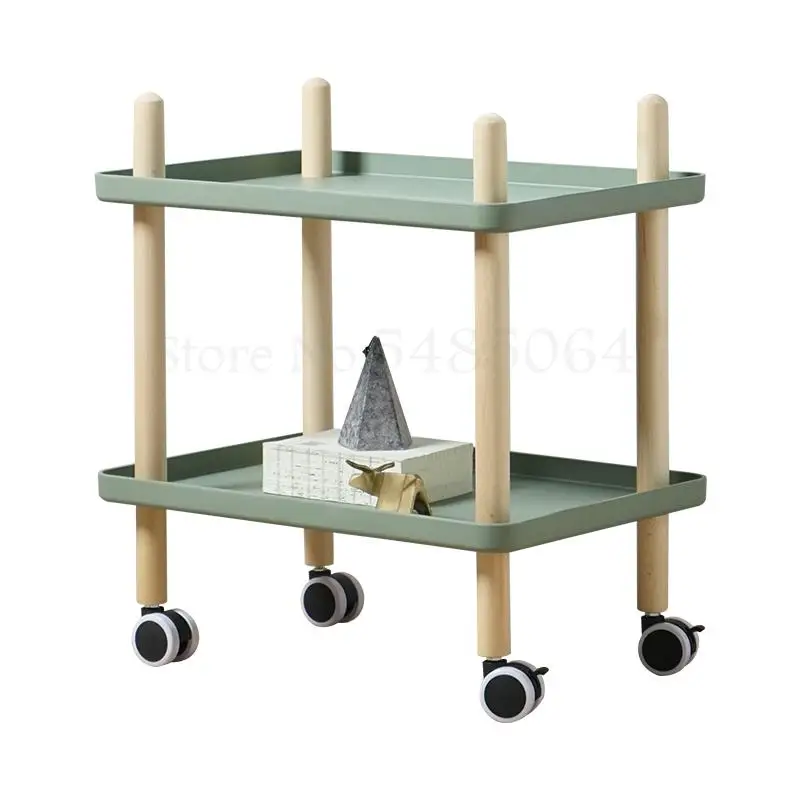 Скандинавский боковой столик простой современный съемный журнальный полка для