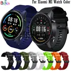 Ремешок силиконовый для Xiaomi MI Watch, Модный Цветной спортивный браслет для смарт-часов Realme Watch S, 22 мм