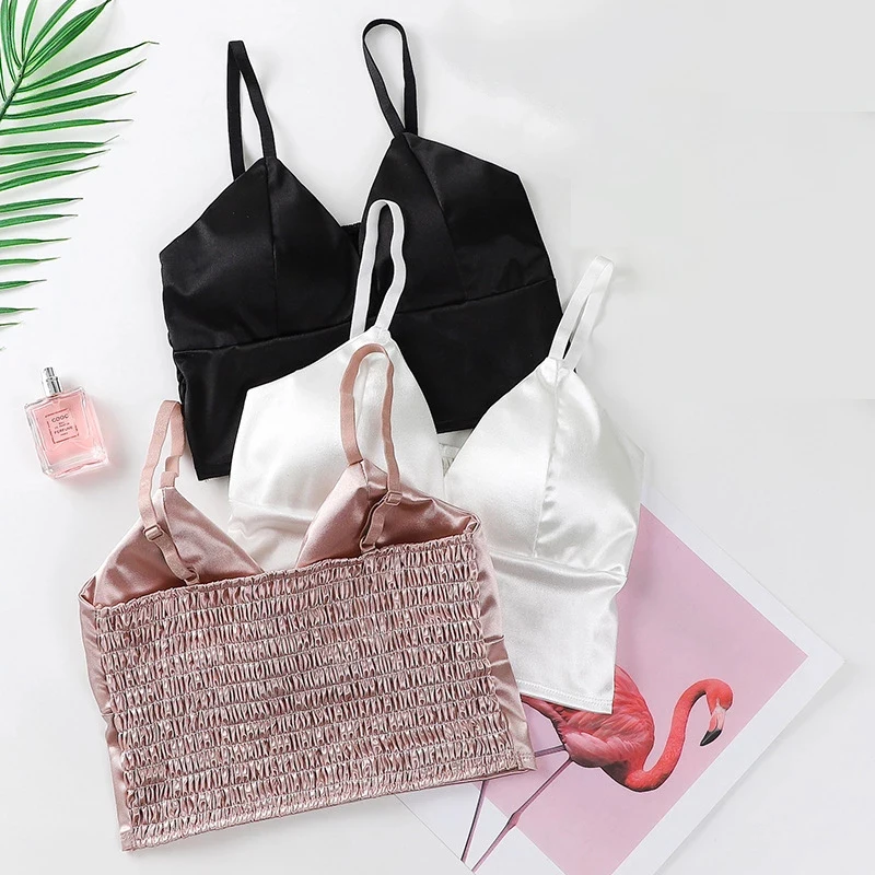 Сексуальный женский бюстгальтер ATHVOTAR корейские Топы без косточек нижнее белье