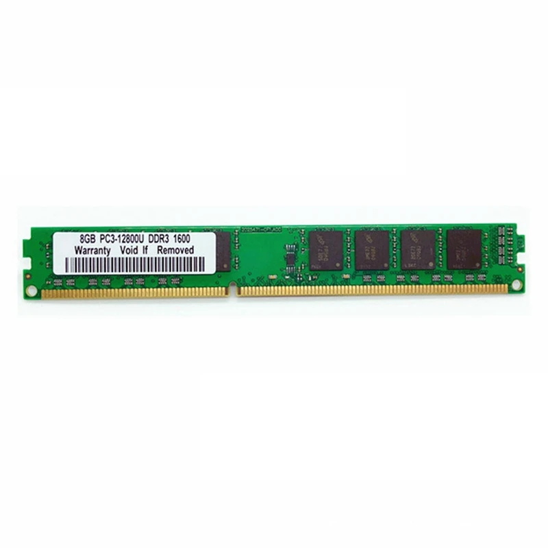 ddr3 1600 8g memory card pc3 12800 8g 240 pin 128001600 memory module of desktop computer suitable for desktop computer free global shipping