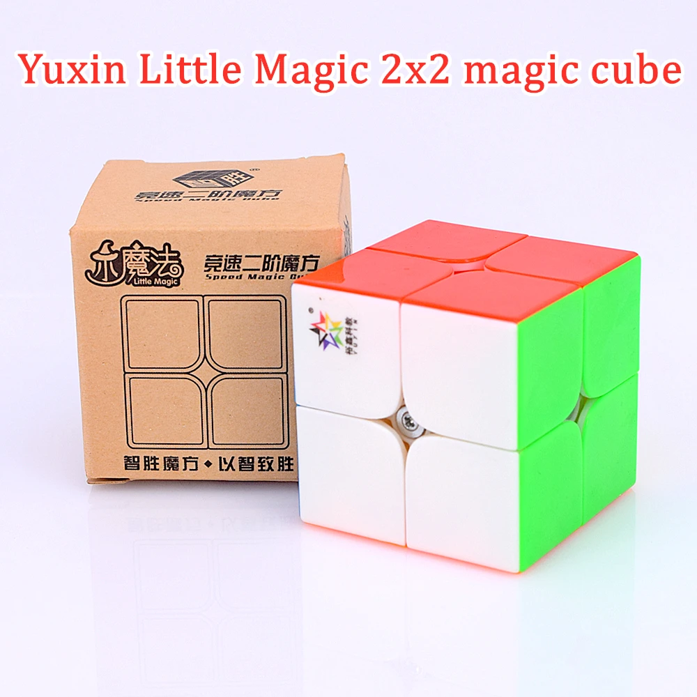 Yuxin немного волшебства 2x2x2 магический куб yuxin 2x2 скоростной кубик Чжишен cubo magico