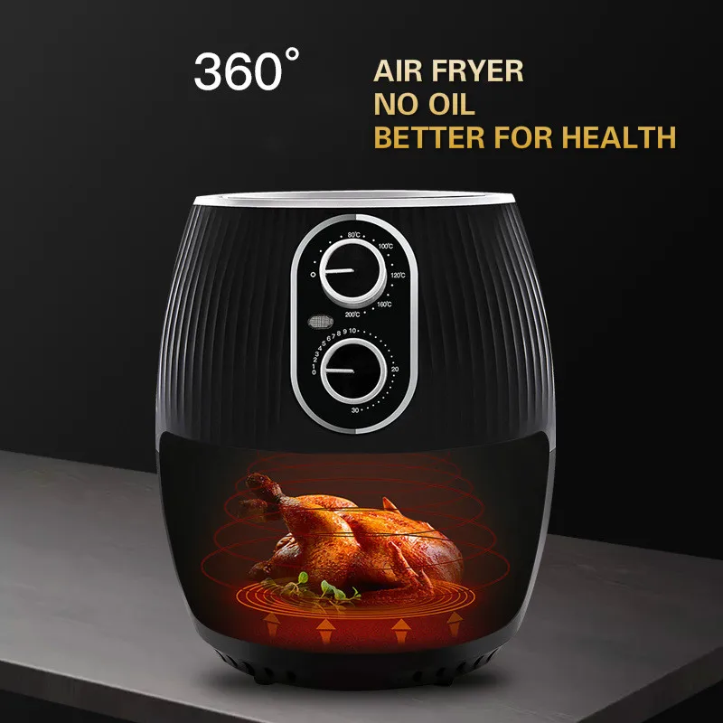 Фритюрница бытовая электрическая большая емкость без масла многофункциональная