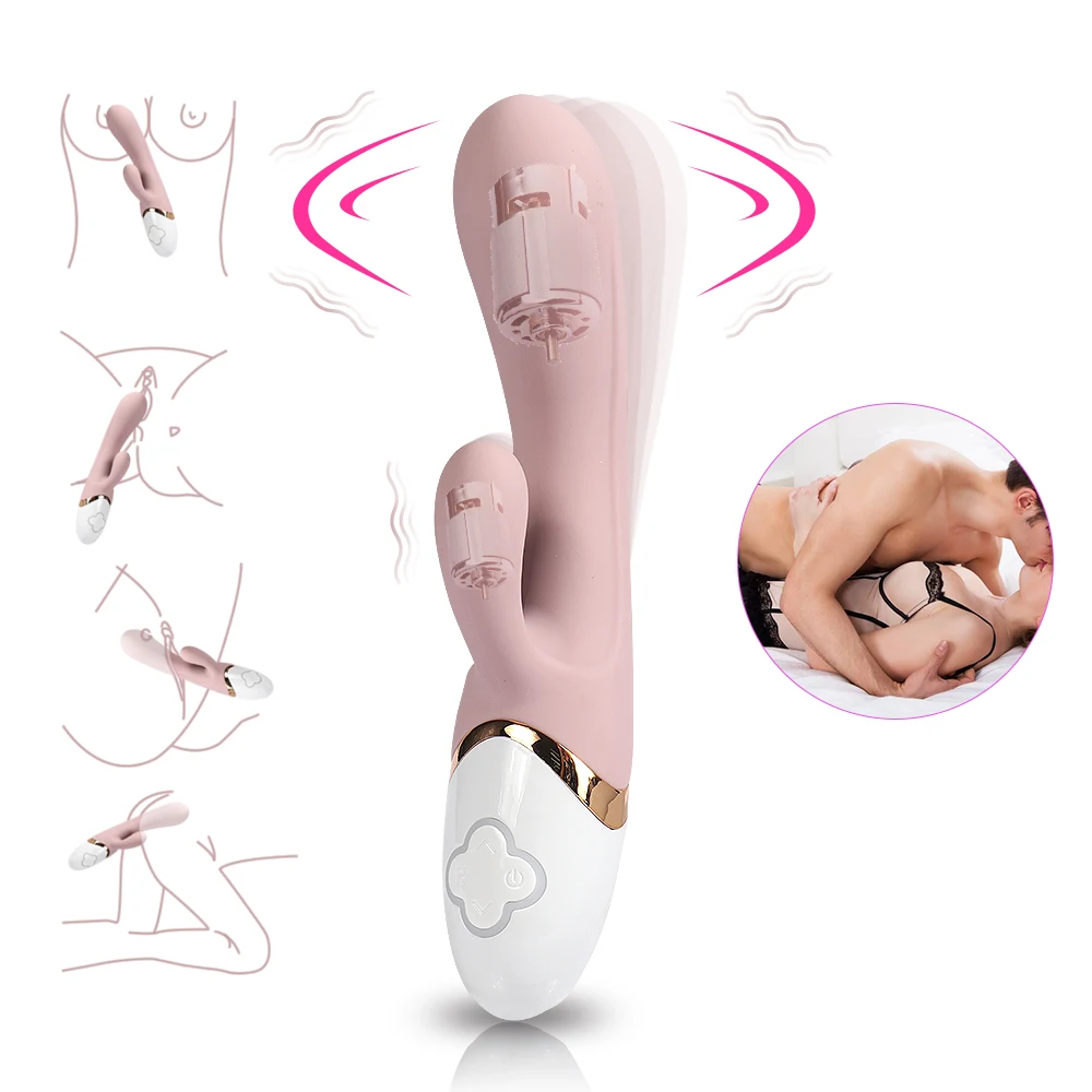Женский вибратор G Spot USB Перезаряжаемый водонепроницаемый секс игрушки|Вибраторы