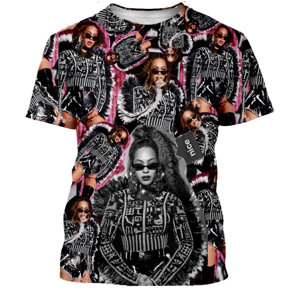 

Classical Beyonce men men/women New fashion cool 3D printed t-shirts casual style tshirt streetwear tops