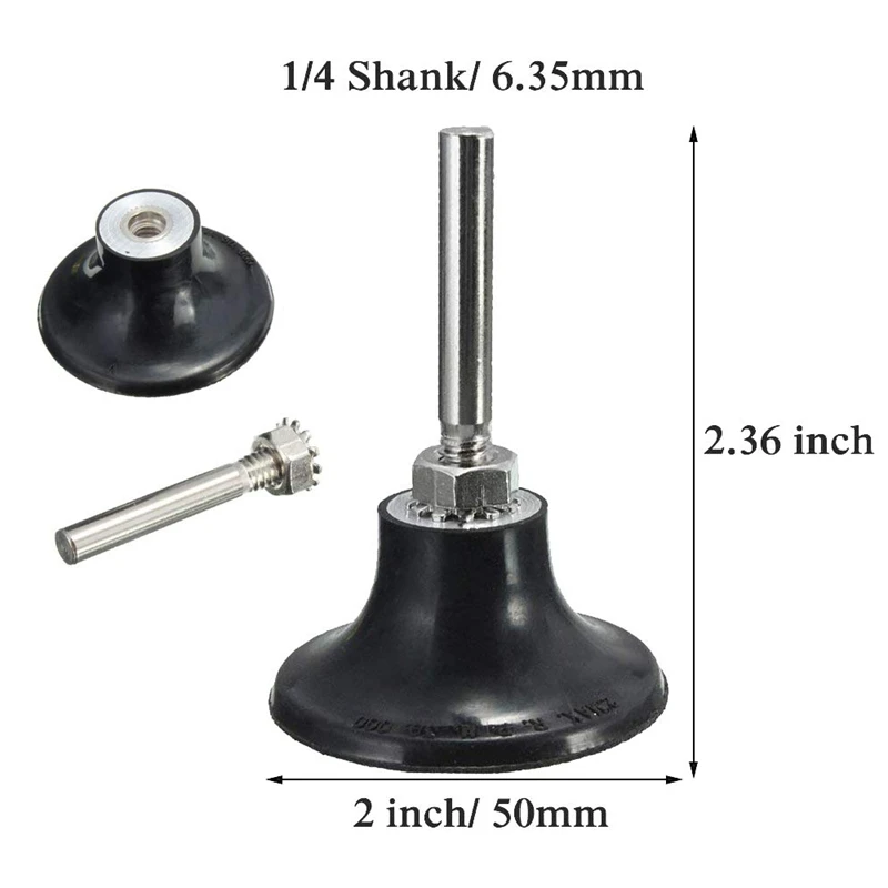 

10Pcs 2 Inch 40 Grit Roll Lock Flap Sanding Disc with 11Pcs 2 Inch Flat Quick Change Sanding Discs Grid 120