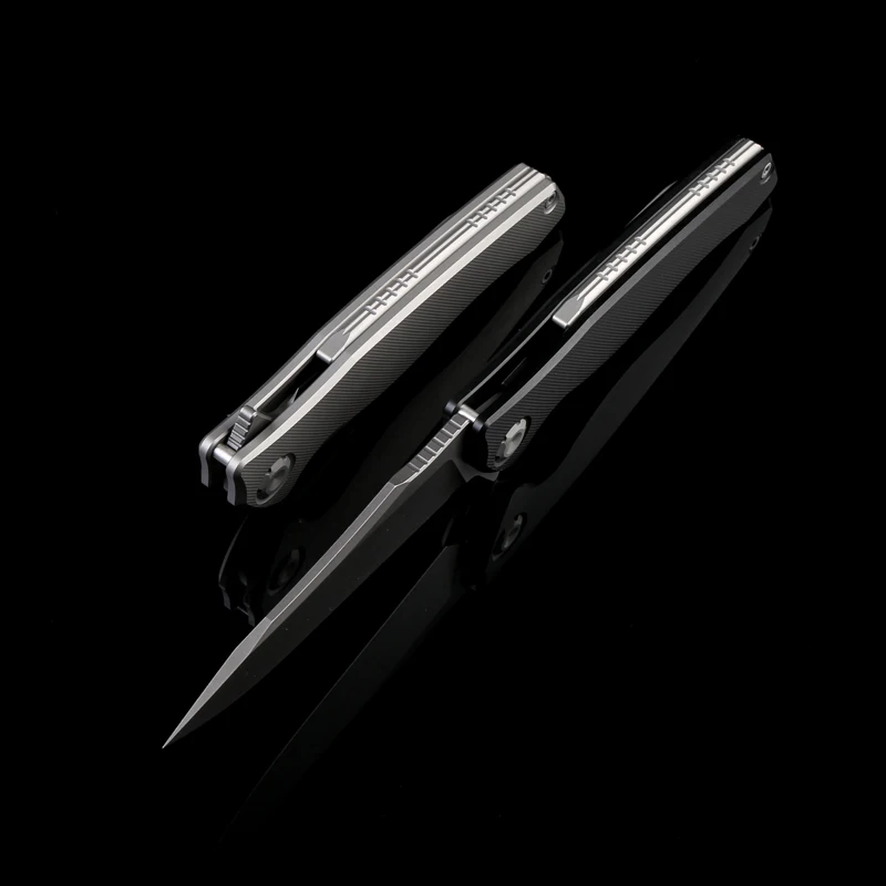 Складной нож Maxace из титанового сплава с лезвием стали ASP-60 |