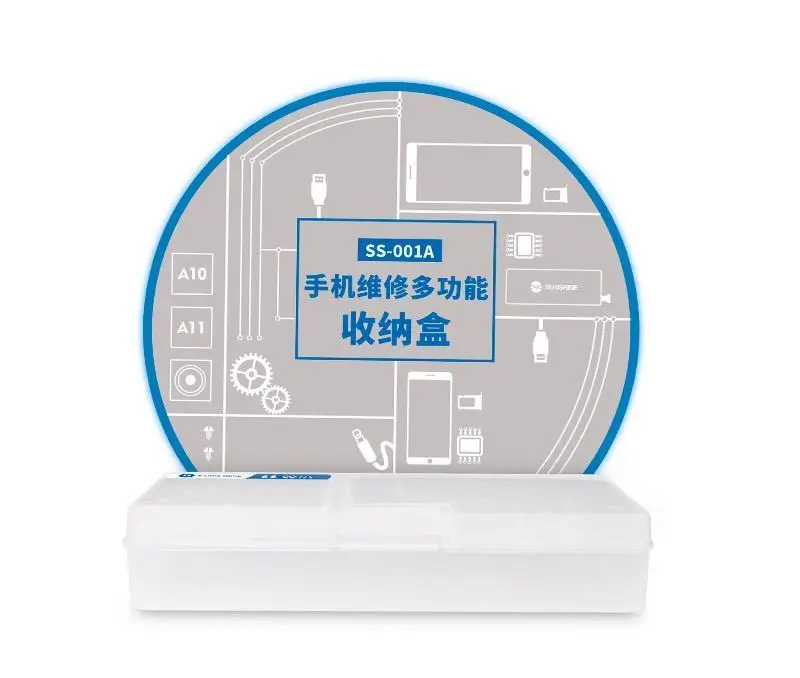 SUNSHINE SS-001A Mobile Phone LCD Screen Mainboard IC Parts Repair Multi-function Storage Box | Инструменты