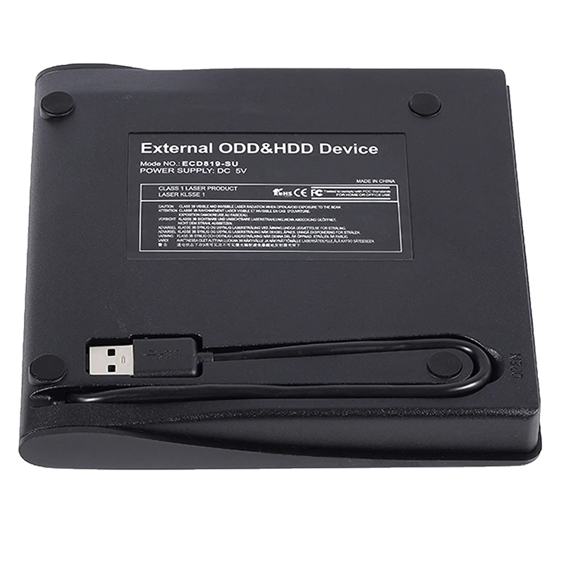 Портативный USB 3 0 DVD-ROM оптический привод внешний тонкий CD-диск с драйверами-ридер